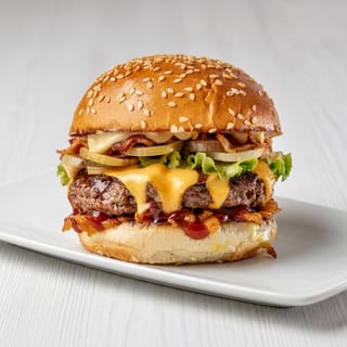 Doble Chimi Con Bacon