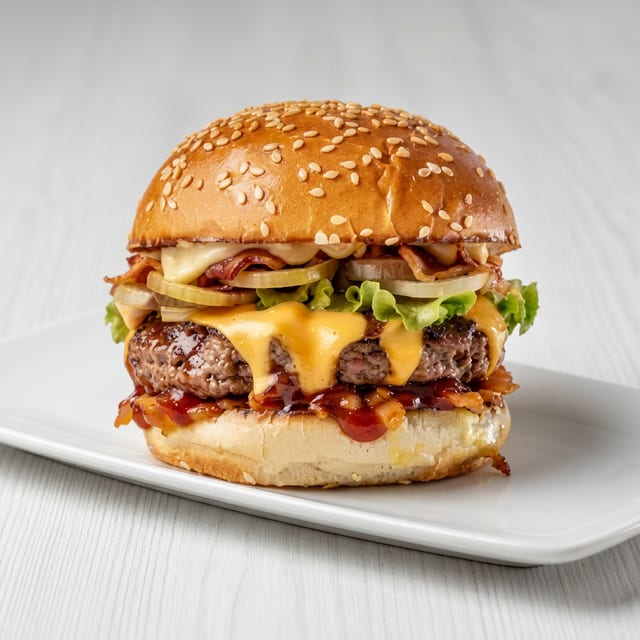 Doble Chimi con Bacon.