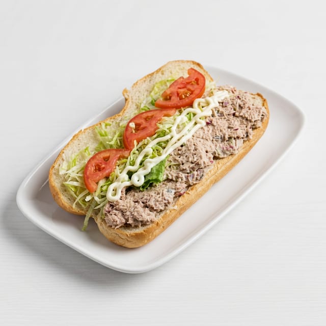 Tuna & Cheese (Half).