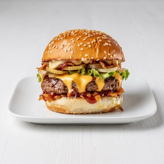Doble Chimi Burger.