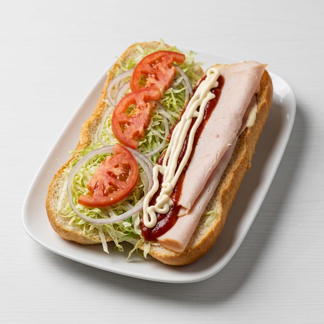 Turkey & Cheese (Half).