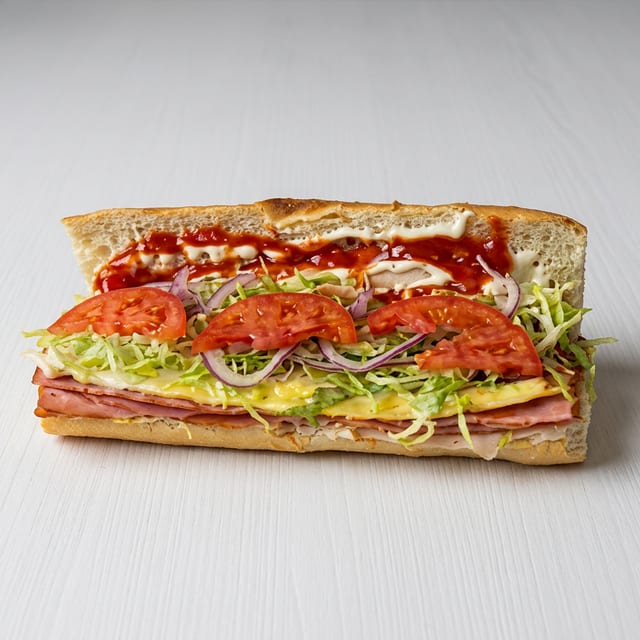 Ham, Cheese Turkey Combo.